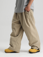 Men's Snow Pants Minimalist Freeride Baggy Snow Pants – Gsou Snow
