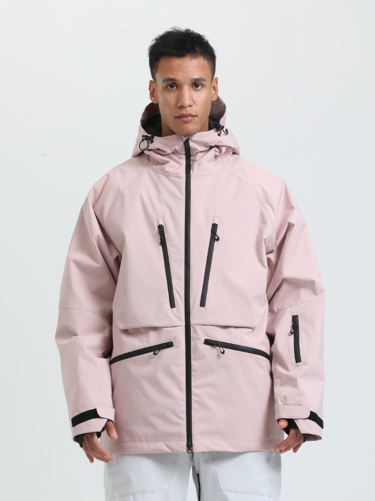 Men's Baggy Snowboard Jacket Rider Cargo Snow Jacket - Gsou Snow