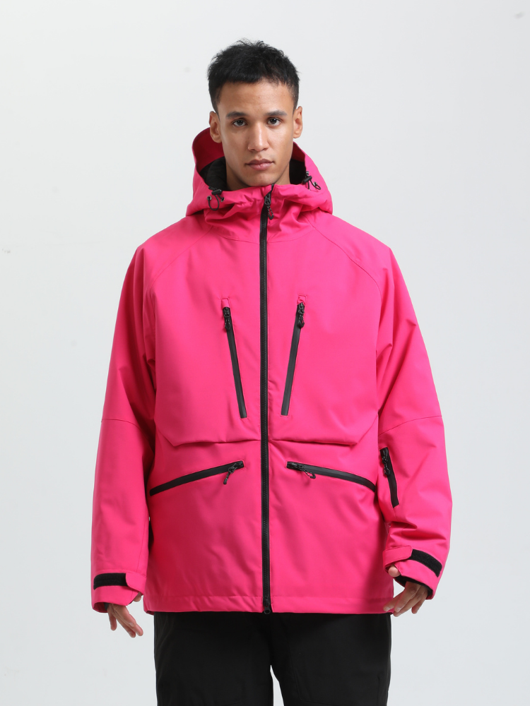 Men's Baggy Snowboard Jacket Rider Cargo Snow Jacket - Gsou Snow