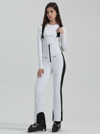Women's Ski Bibs Trendy Slim Fit Snow Bibs - Gsou Snow