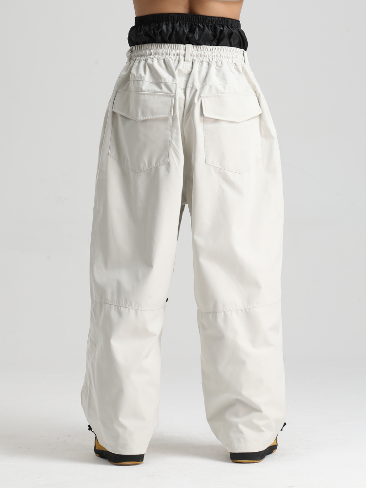 Men's Snow Pants Minimalist Freeride Baggy Snow Pants – Gsou Snow