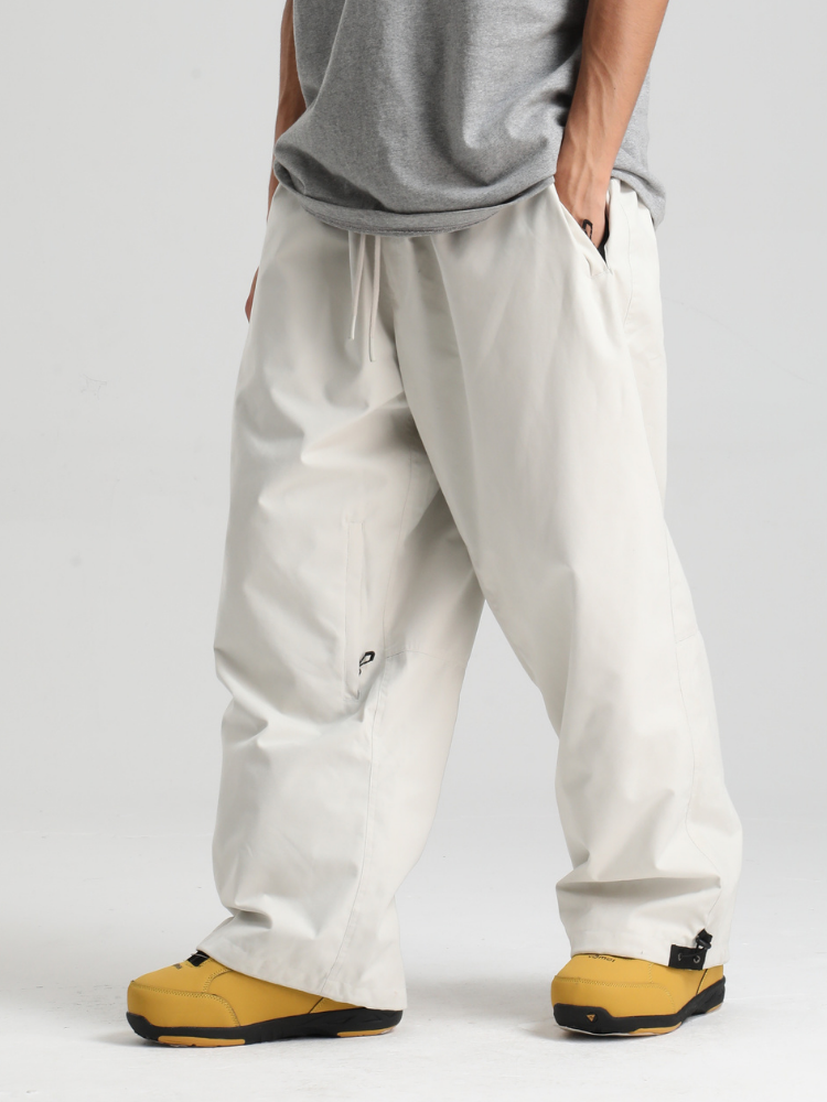 Men's Snow Pants Minimalist Freeride Baggy Snow Pants – Gsou Snow
