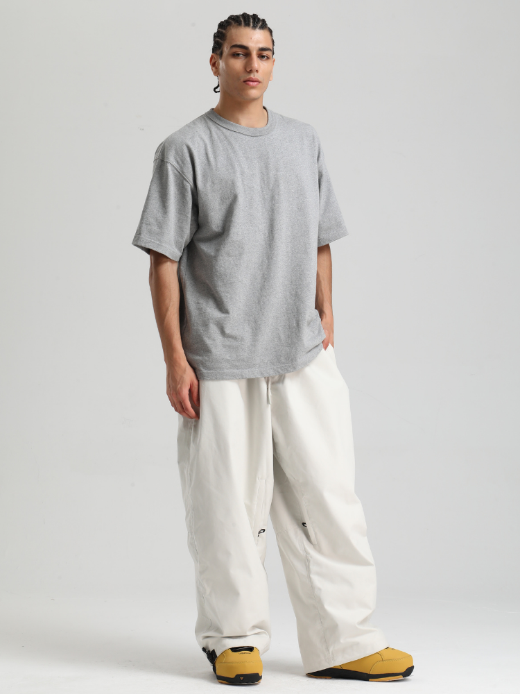 Men's Snow Pants Minimalist Freeride Baggy Snow Pants – Gsou Snow