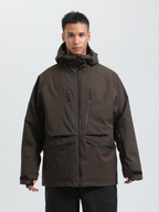 Men's Baggy Snowboard Jacket Rider Cargo Snow Jacket - Gsou Snow