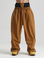 Men's Snow Pants Minimalist Freeride Baggy Snow Pants – Gsou Snow
