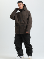 Men's Baggy Snowboard Jacket Rider Cargo Snow Jacket - Gsou Snow
