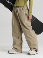 Women's Baggy Snwoboard Pants Minimalist Freeride Snow Pants – Gsou Snow