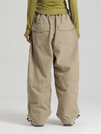 Women's Baggy Snwoboard Pants Minimalist Freeride Snow Pants – Gsou Snow