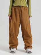 Women's Baggy Snwoboard Pants Minimalist Freeride Snow Pants – Gsou Snow