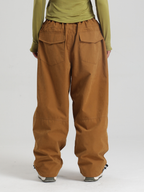 Women's Baggy Snwoboard Pants Minimalist Freeride Snow Pants – Gsou Snow