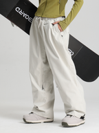 Women's Baggy Snwoboard Pants Minimalist Freeride Snow Pants – Gsou Snow