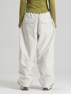 Women's Baggy Snwoboard Pants Minimalist Freeride Snow Pants – Gsou Snow