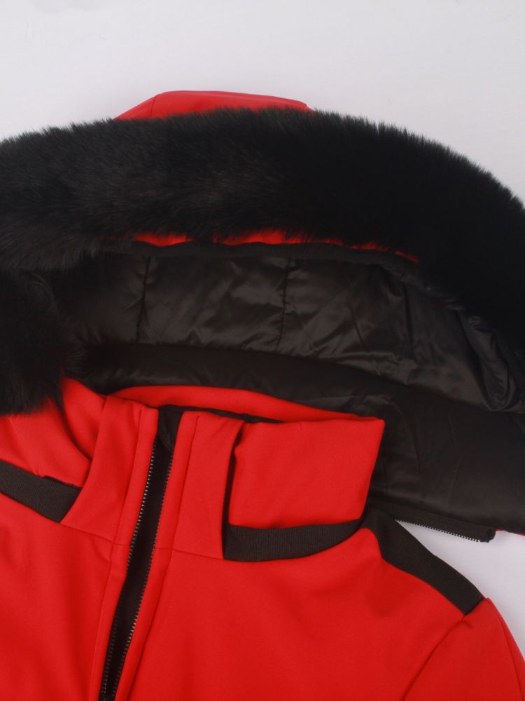 Women's Slim Ski Jacket Insulated Down Snow Jacket - Gsou Snow