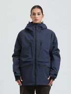 Women's Rider Baggy Snowboard Jacket  Cargo Snow Jacket - Gsou Snow