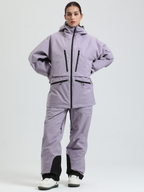Women's Rider Baggy Snowboard Jacket  Cargo Snow Jacket - Gsou Snow