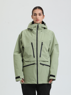 Women's Rider Baggy Snowboard Jacket  Cargo Snow Jacket - Gsou Snow