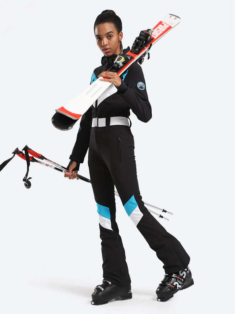 Women's Elegance Slim One Piece Ski Suits - Gsou Snow