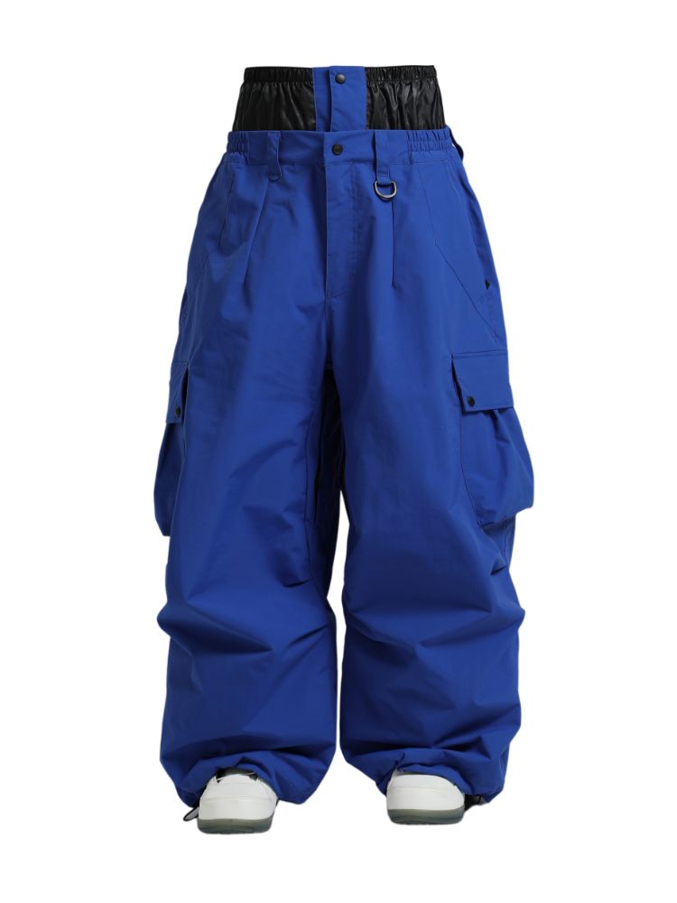 Men's Snow Pants Baggy Cargo Snowboard Pants - Gsou Snow