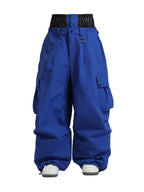 Men's Snow Pants Baggy Cargo Snowboard Pants - Gsou Snow