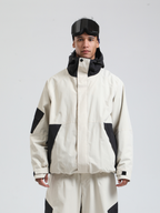 Men's  Cargo Snowboard Jacket All-Mountain Baggy Snow Jacket - Gsou Snow