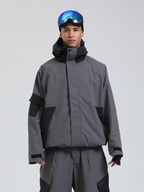 Men's  Cargo Snowboard Jacket All-Mountain Baggy Snow Jacket - Gsou Snow