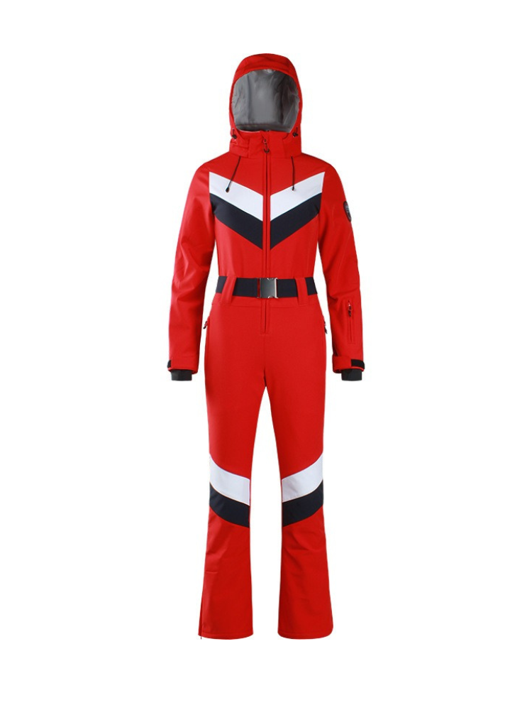 Women's Elegance Slim One Piece Ski Suits - Gsou Snow