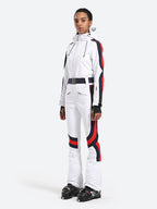 Women's Black Stylish Athleticism Ski Suit One-Piece Snowboard Suit - Gsou Snow