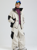 Women's Snowboard Jacket All-Mountain Baggy Snow Jacket - Gsou Snow