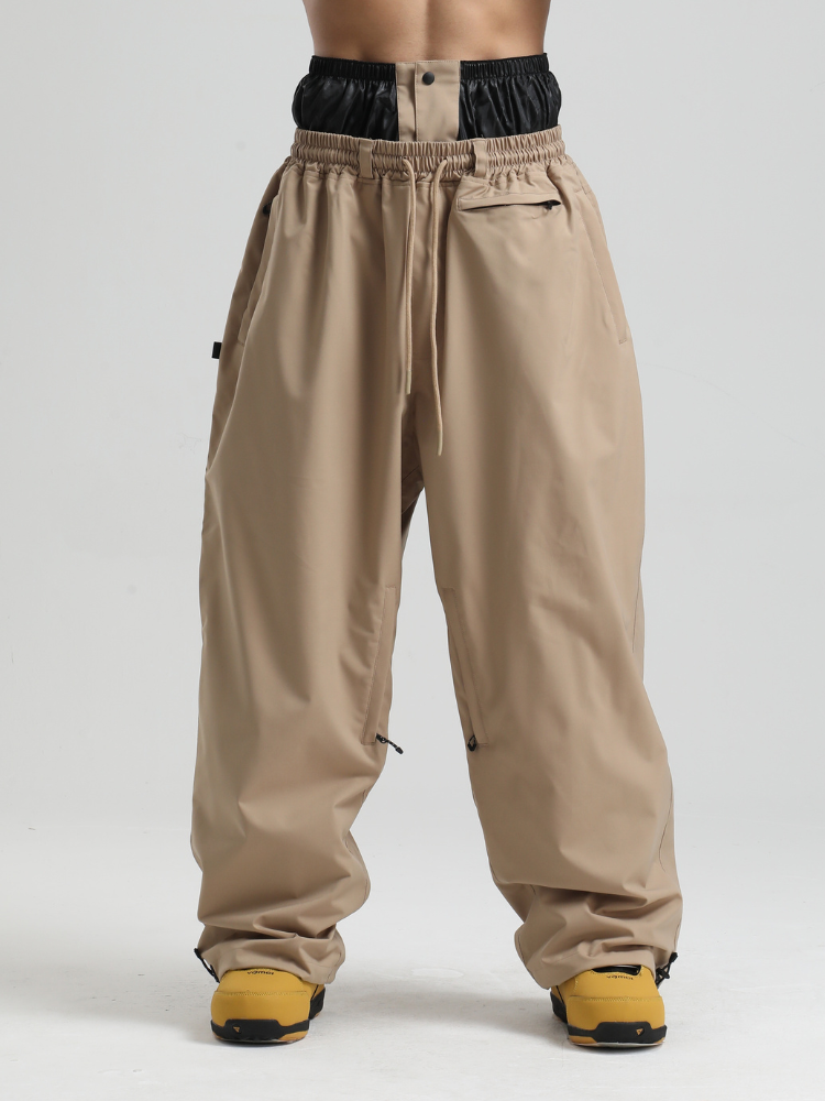 Men's Snowboard Pants Sleek Baggy Snow Pants – Gsou Snow