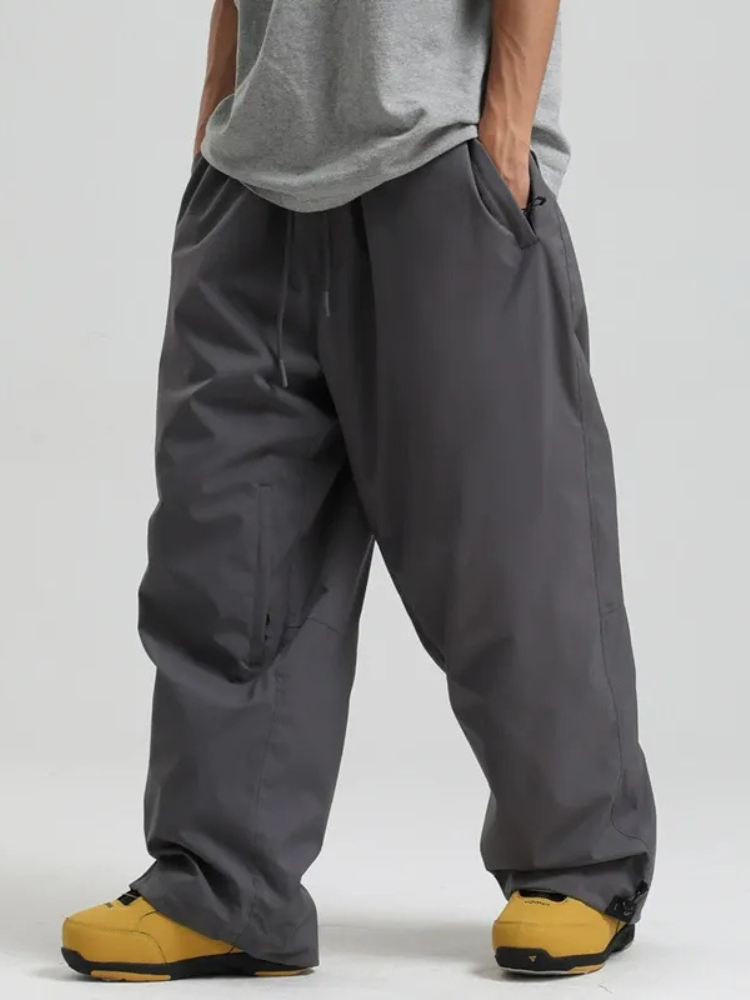 Men's Snowboard Pants Sleek Baggy Snow Pants – Gsou Snow