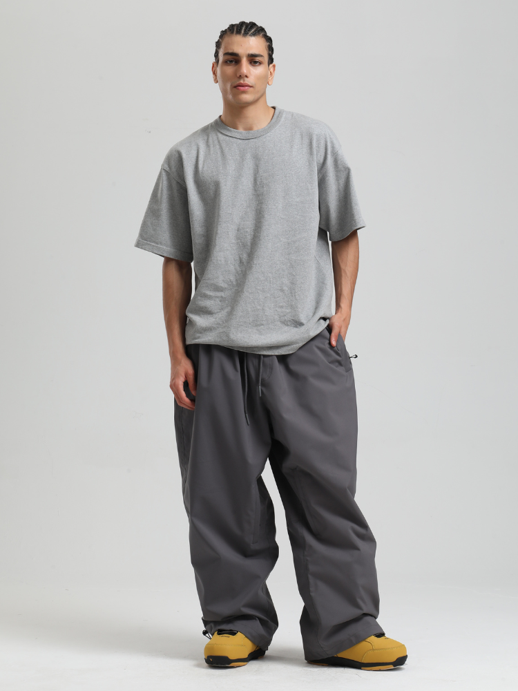 Men's Snowboard Pants Sleek Baggy Snow Pants – Gsou Snow