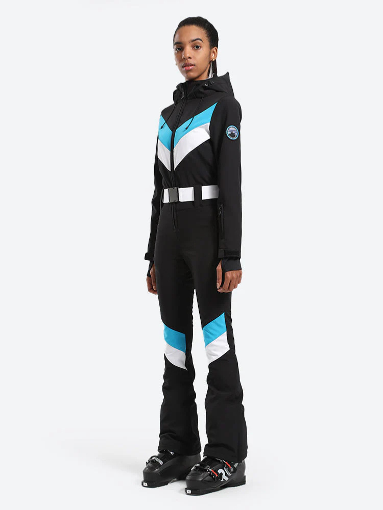 Women's Elegance Slim One Piece Ski Suits - Gsou Snow