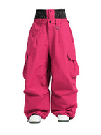 Men's Snow Pants Baggy Cargo Snowboard Pants - Gsou Snow