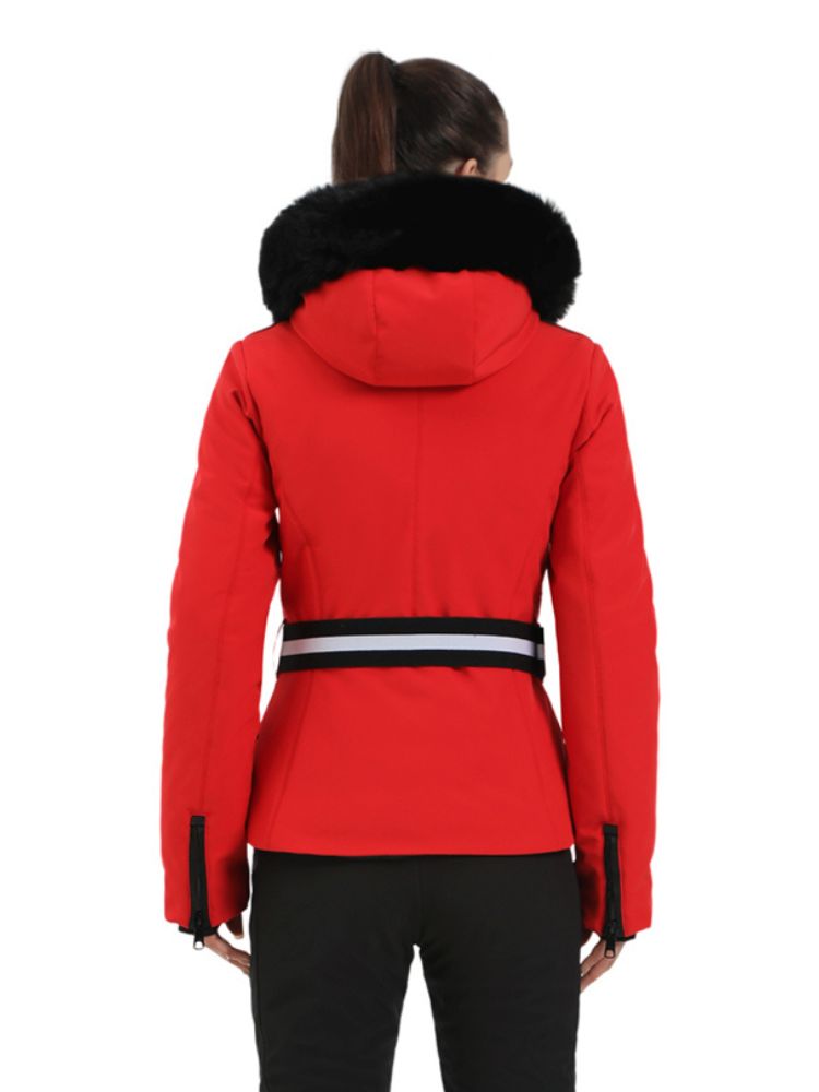 Women's Slim Ski Jacket Insulated Down Snow Jacket - Gsou Snow