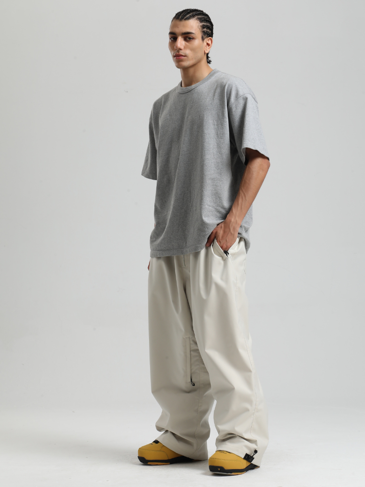 Men's Snowboard Pants Sleek Baggy Snow Pants – Gsou Snow