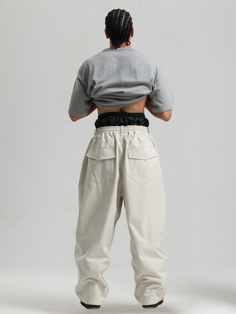 Men's Snowboard Pants Sleek Baggy Snow Pants – Gsou Snow