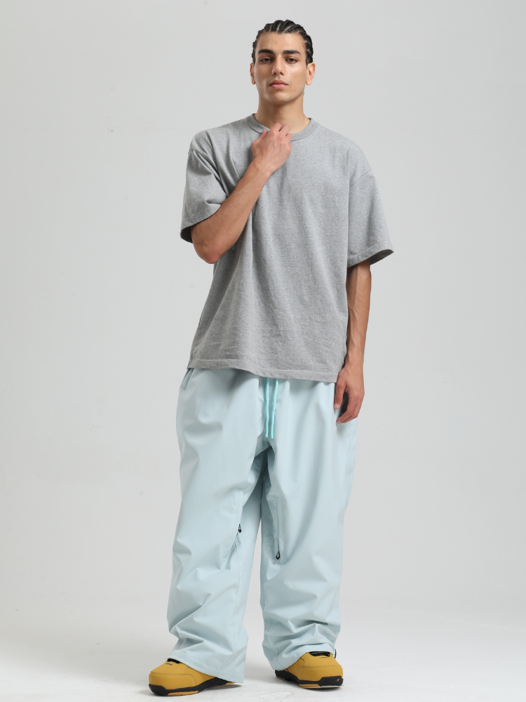 Men's Snowboard Pants Sleek Baggy Snow Pants – Gsou Snow