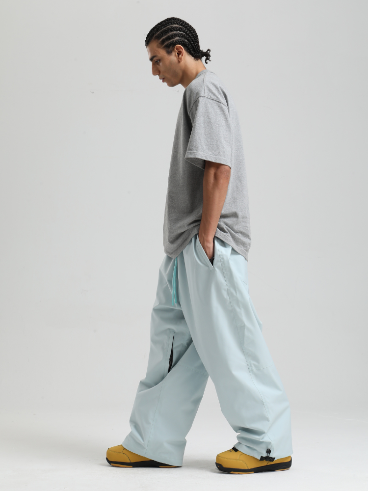 Men's Snowboard Pants Sleek Baggy Snow Pants – Gsou Snow