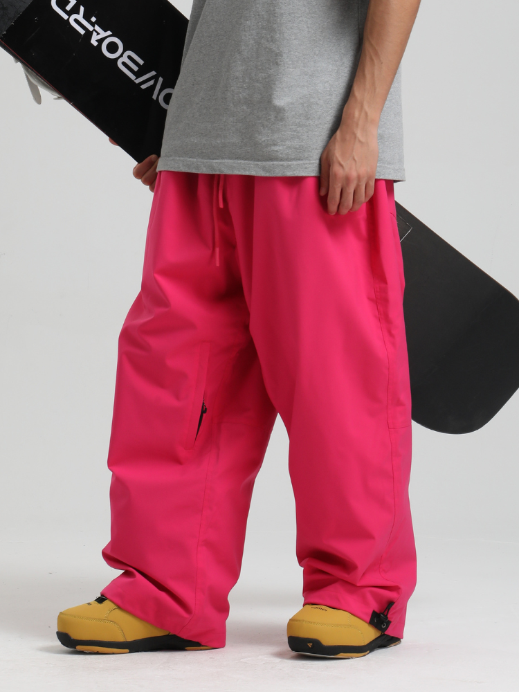Men's Snowboard Pants Sleek Baggy Snow Pants – Gsou Snow