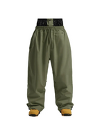 Women's Waterproof Snow Pants Sleek Baggy Snowboard Pants  – Gsou Snow