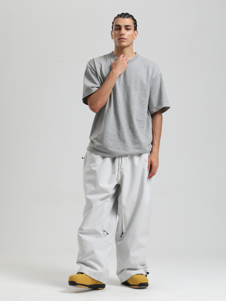Men's Snowboard Pants Sleek Baggy Snow Pants – Gsou Snow