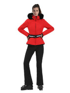 Women's Slim Ski Jacket Insulated Down Snow Jacket - Gsou Snow