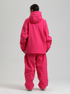 Women's Baggy Snowboard Jacket Minimalist Insulated Snow Anorak - Gsou Snow