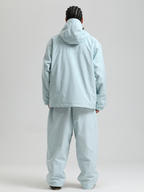 Men's  Baggy Snowboard Jacket Minimalist Insulated Snow Anorak - Gsou Snow