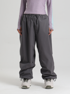 Women's Waterproof Snow Pants Sleek Baggy Snowboard Pants  – Gsou Snow
