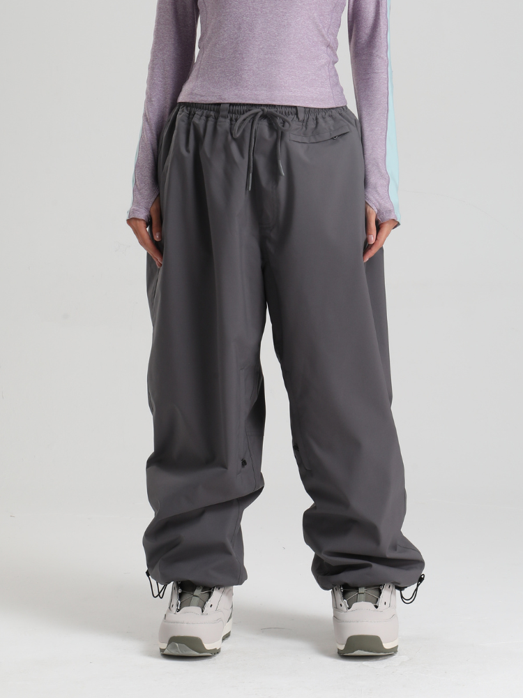Women's Waterproof Snow Pants Sleek Baggy Snowboard Pants  – Gsou Snow