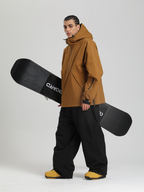 Men's  Baggy Snowboard Jacket Minimalist Insulated Snow Anorak - Gsou Snow