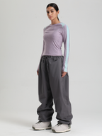Women's Waterproof Snow Pants Sleek Baggy Snowboard Pants  – Gsou Snow
