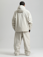 Men's  Baggy Snowboard Jacket Minimalist Insulated Snow Anorak - Gsou Snow