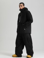 Men's Cargo Snowboard Jacket StormGuard Insulated Baggy Snow Jacket - Gsou Snow